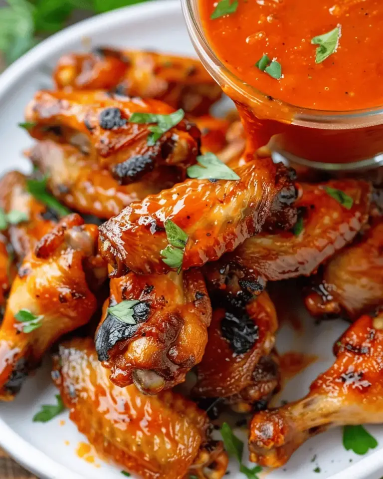 Baked Buffalo Wings Recipe