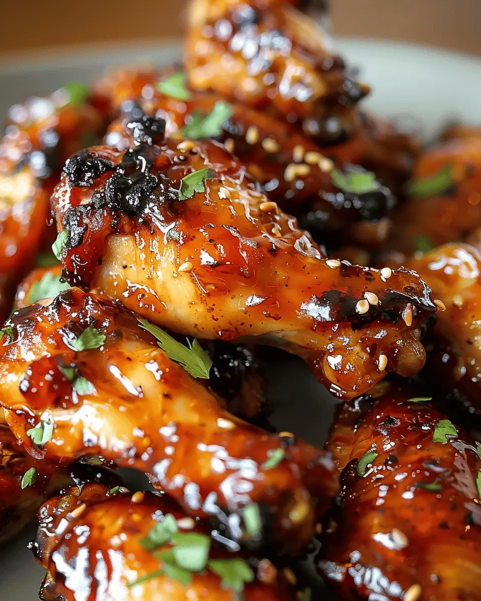 Sticky Pineapple Teriyaki Chicken Wings: Easy 3-Step Recipe