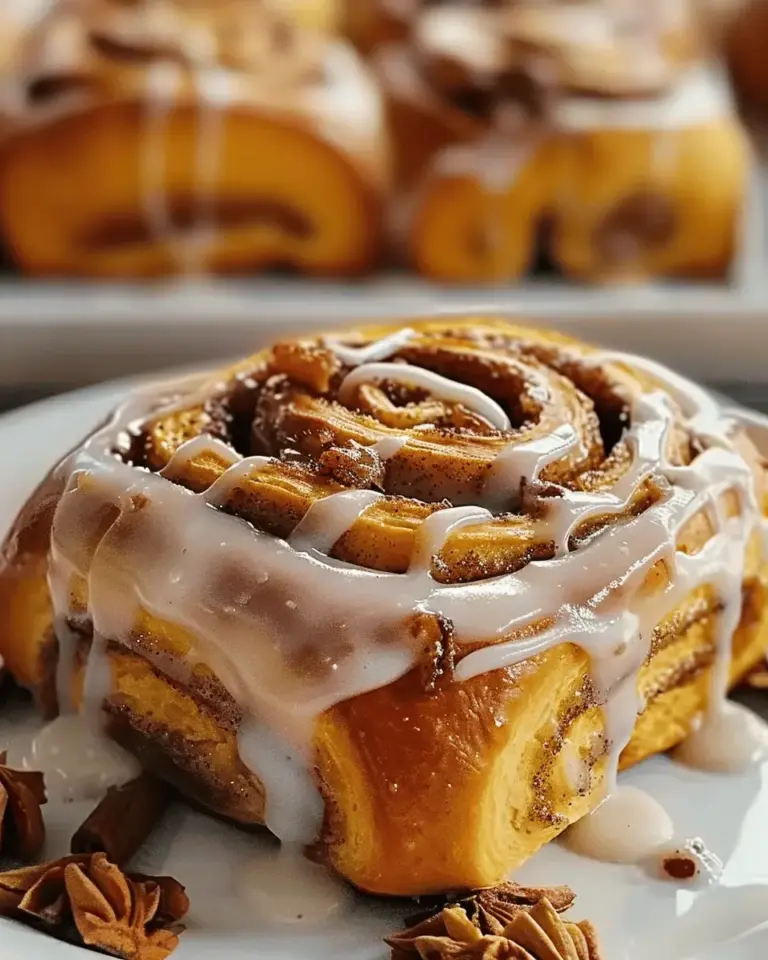 Pumpkin Cinnamon Rolls