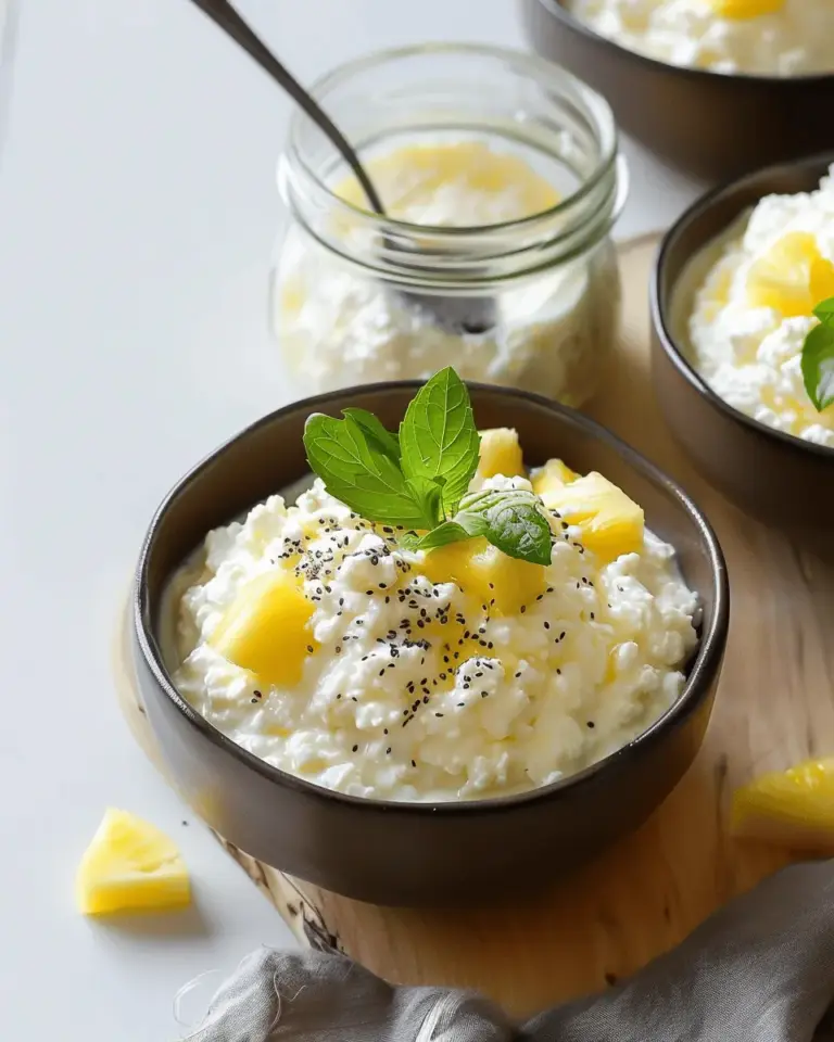 Cottage Cheese with Pineapple