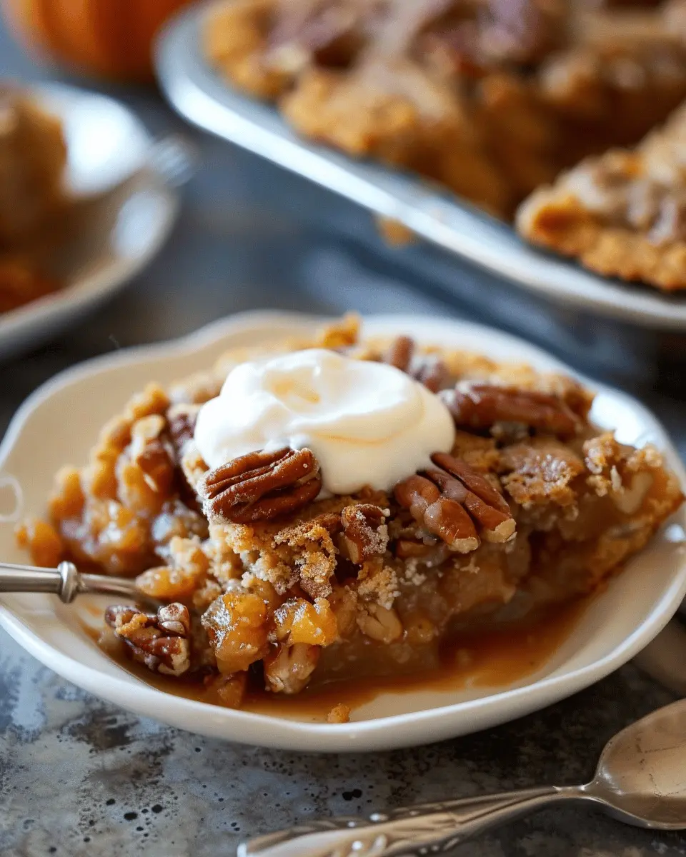 Pumpkin Pecan Cobbler: The Best Comforting Fall Dessert