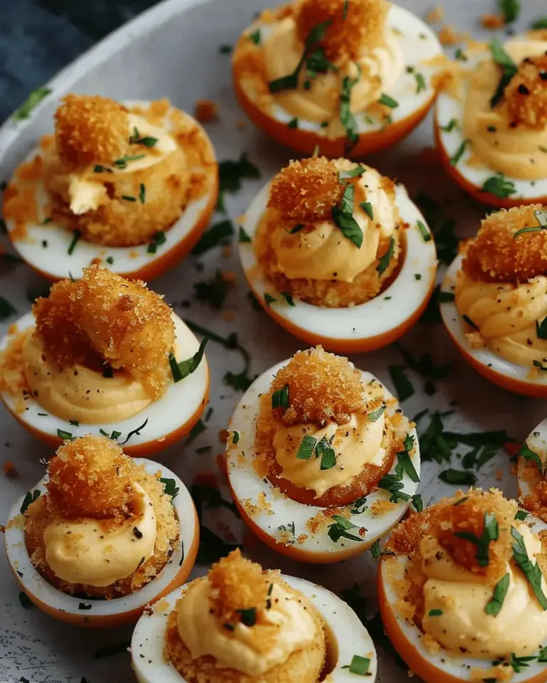 Fried Deviled Eggs