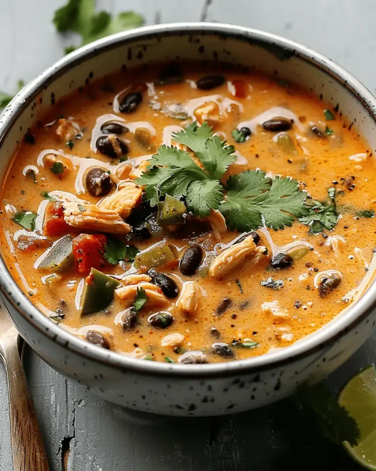 Easy Chicken, Poblano, and Black Bean Soup (Small Batch)