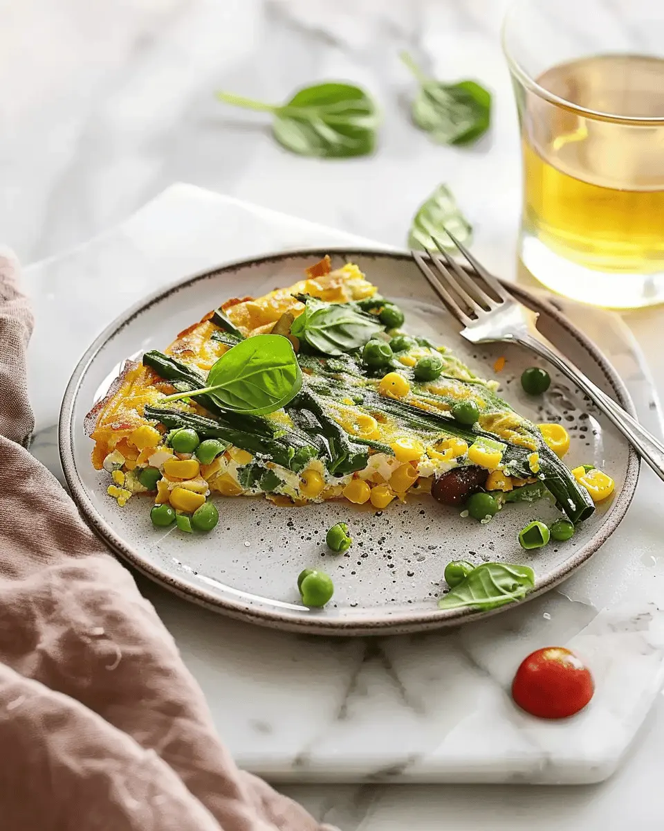 Blistered Green-Bean and Corn Frittata: A Quick, Tasty Delight