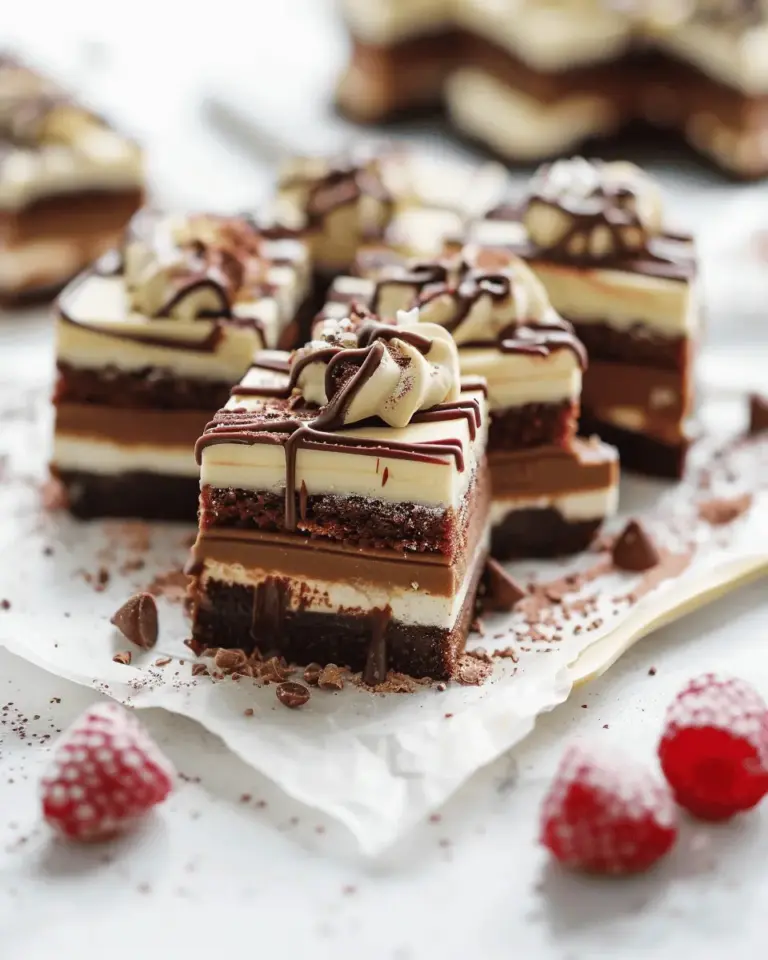 Chocolade vanille gebakjes