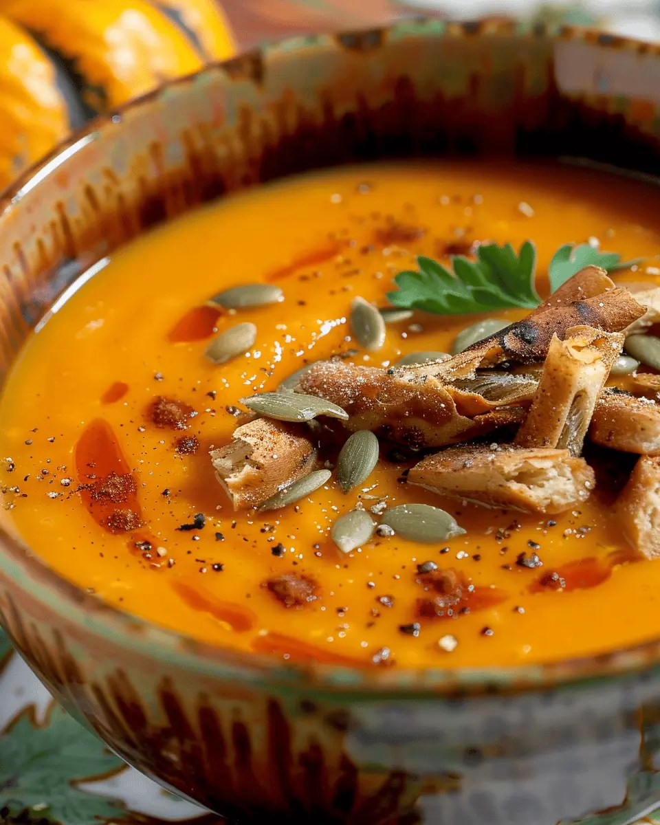 Autumn Spiced Roasted Pumpkin Soup: A Cozy Comfort Classic