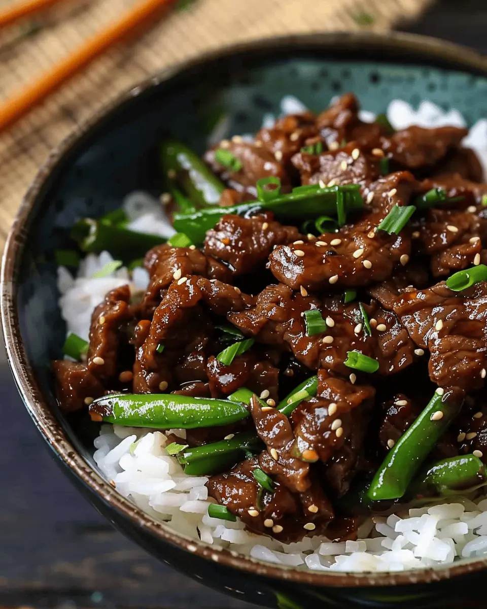 The Best Mongolian Beef: Easy Recipe for Savory Homemade Delight
