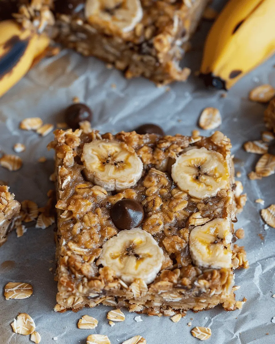 Banana Oatmeal Bars: Healthy and Easy Recipe for Everyone