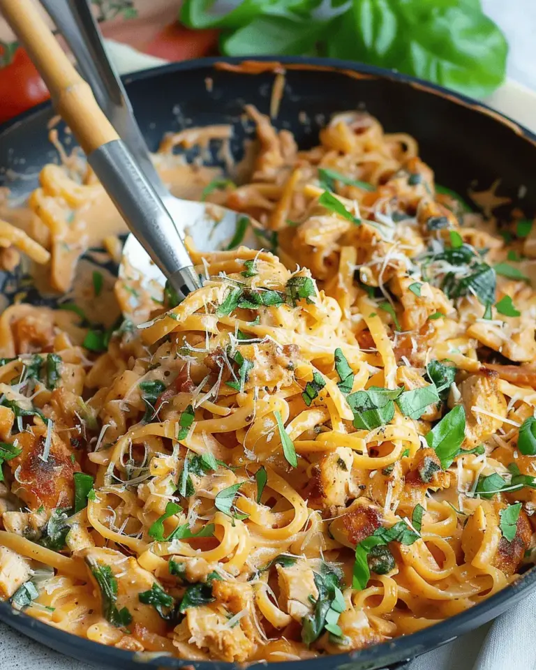 Marry Me Chicken Pasta