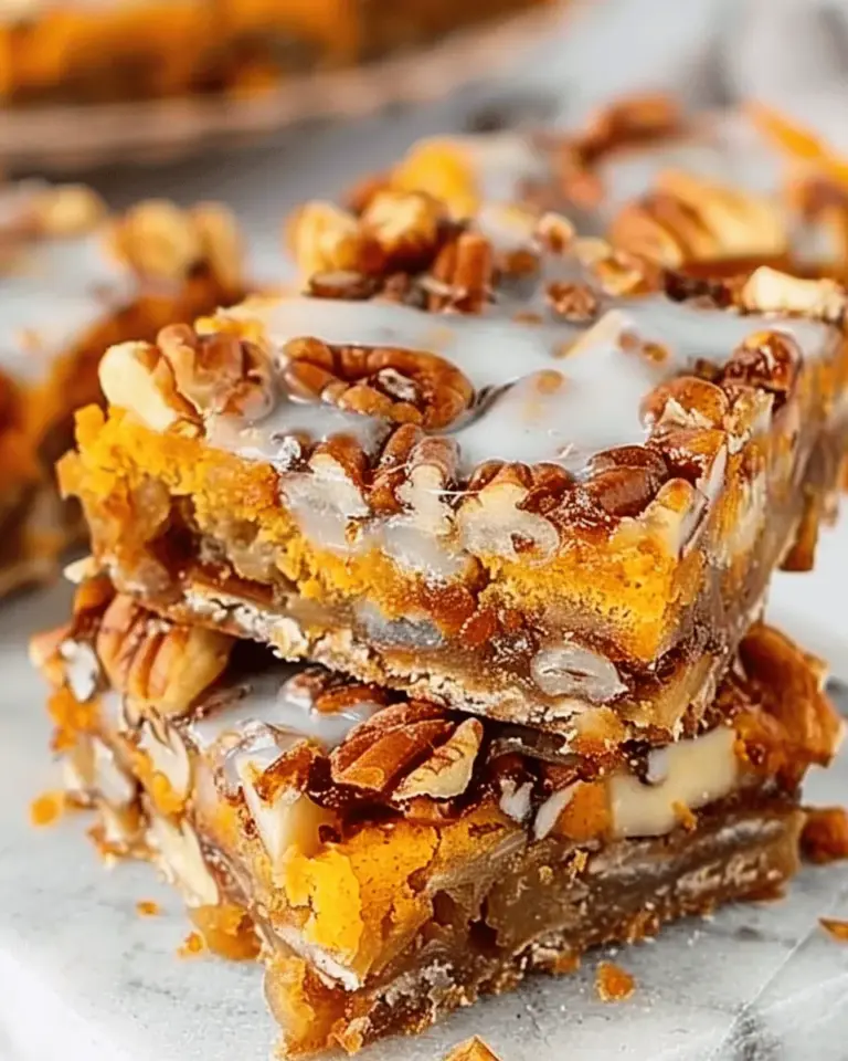 Pumpkin Magic Bars Recipe
