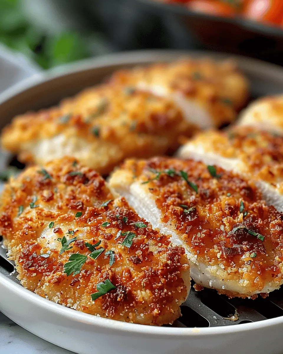 Air Fryer Parmesan Crusted Chicken: 7 Easy Recipes to Delight
