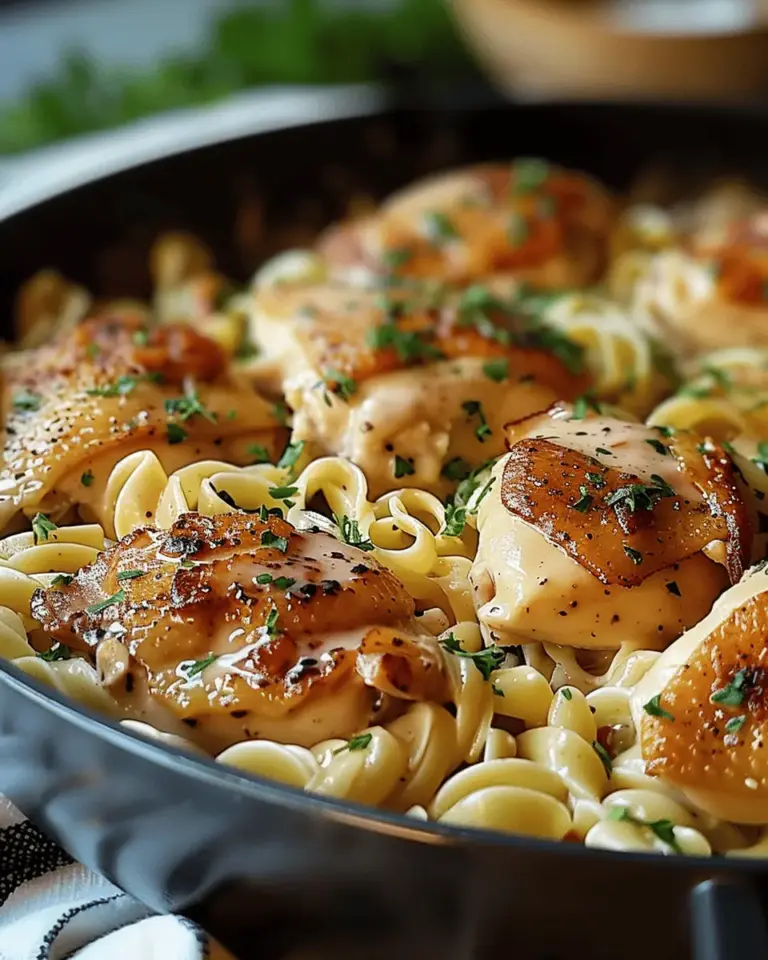 One-Pan Chicken with Buttered Noodles