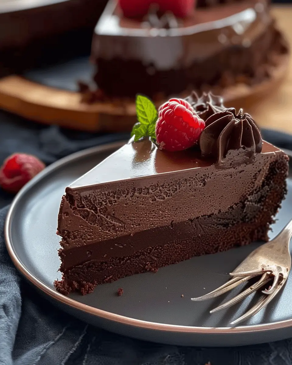 Dark chocolate mousse cake: Easy decadence to make at home