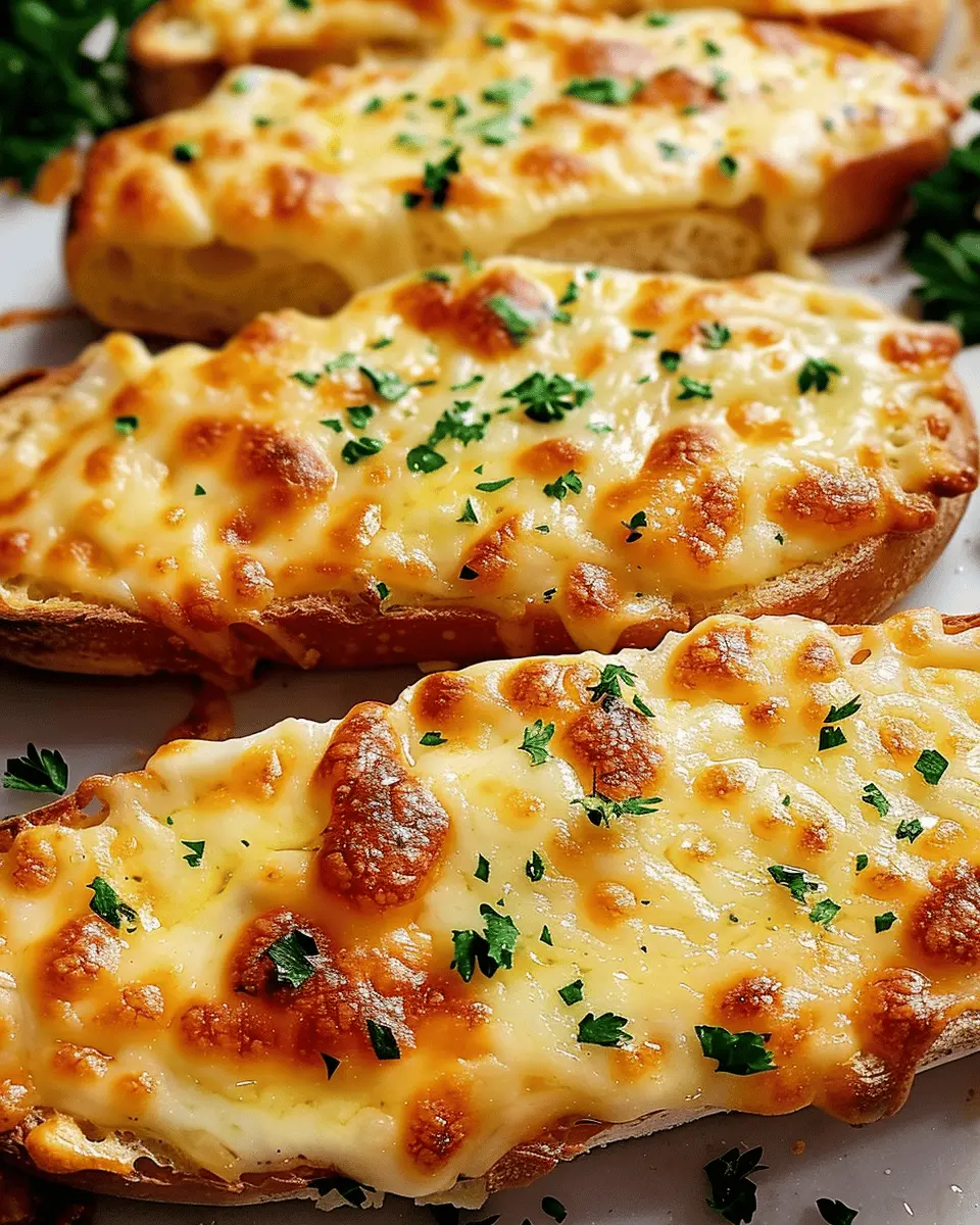 Melty Cheesy Garlic Bread: The Best Home-Baked Delight
