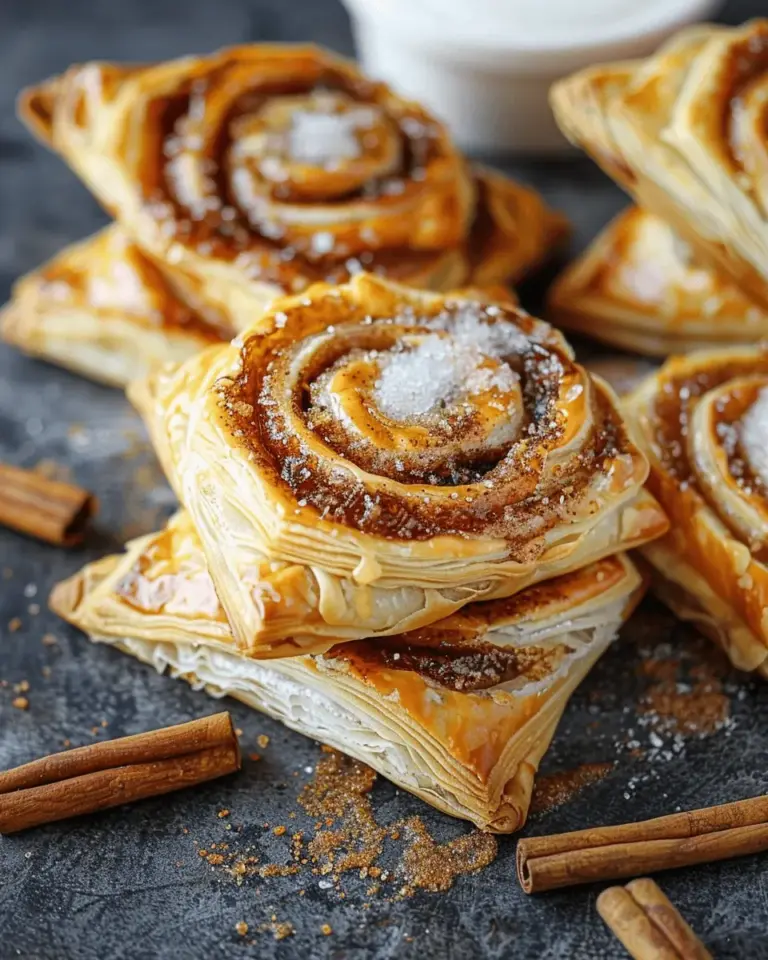 Brown Sugar Cinnamon Puff Pastries