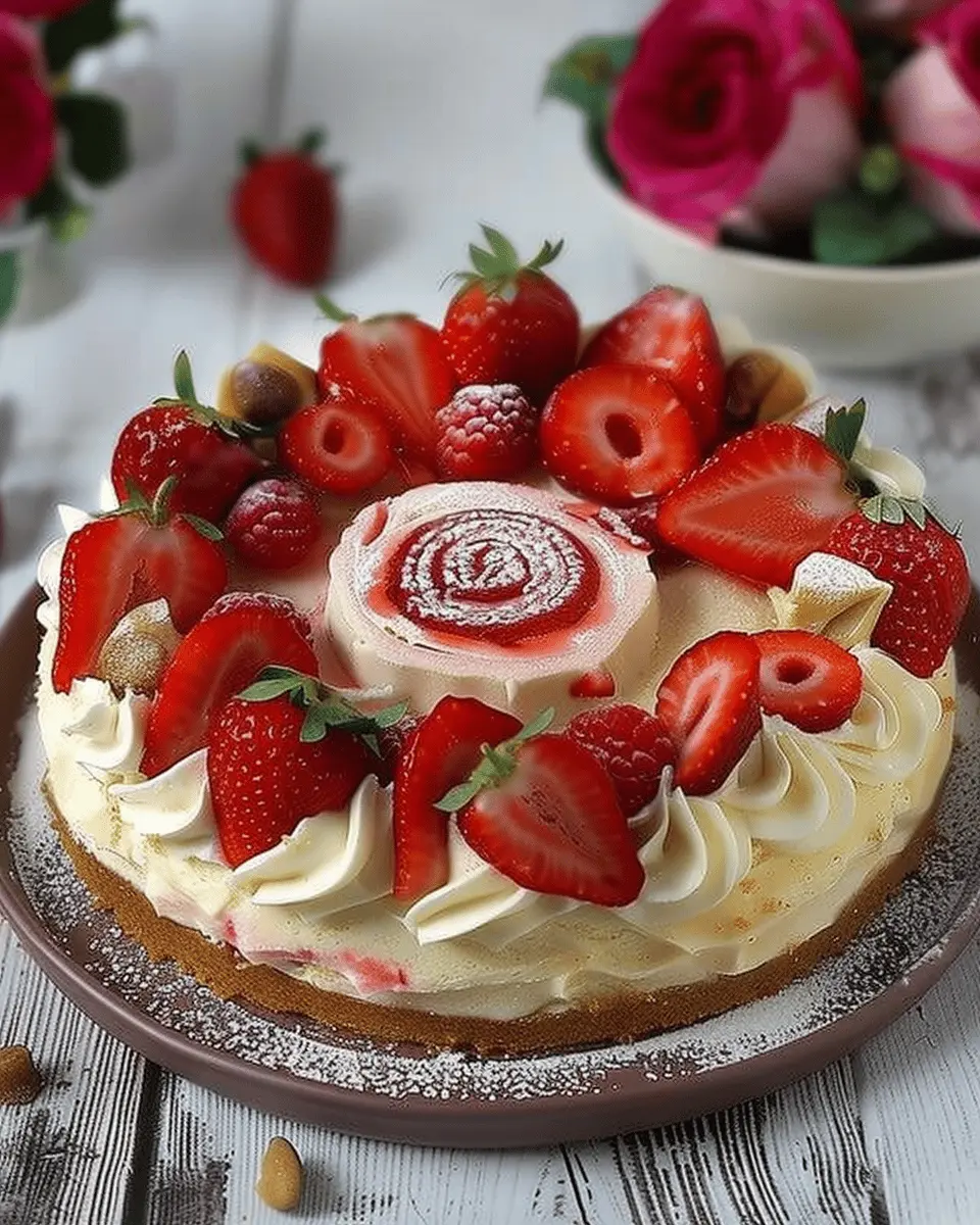 Rolled Strawberry Cake: Easy Recipe for a Sweet Summer Delight