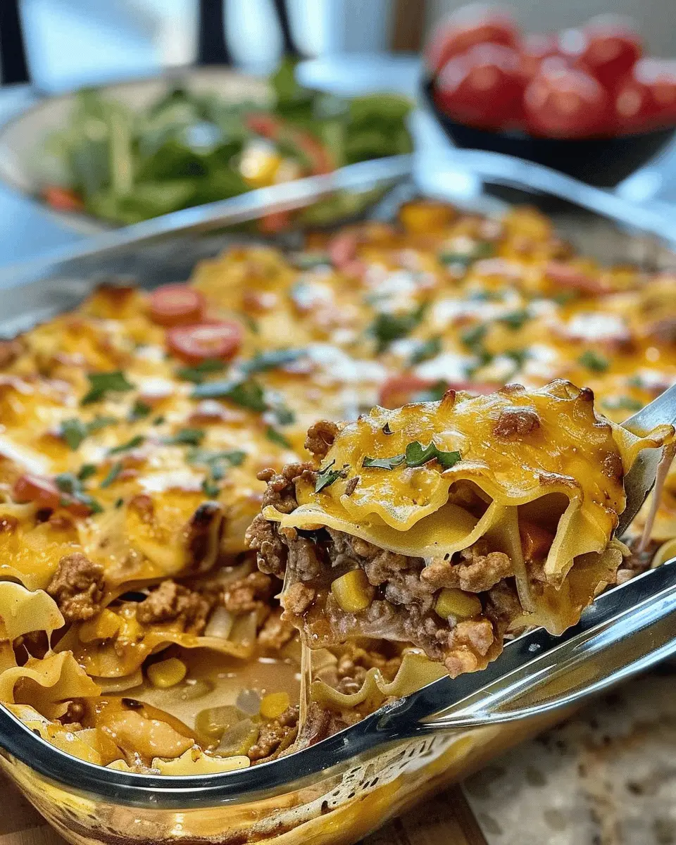 Johnny Marzetti Casserole Recipe: A Cozy Twist with Turkey Bacon