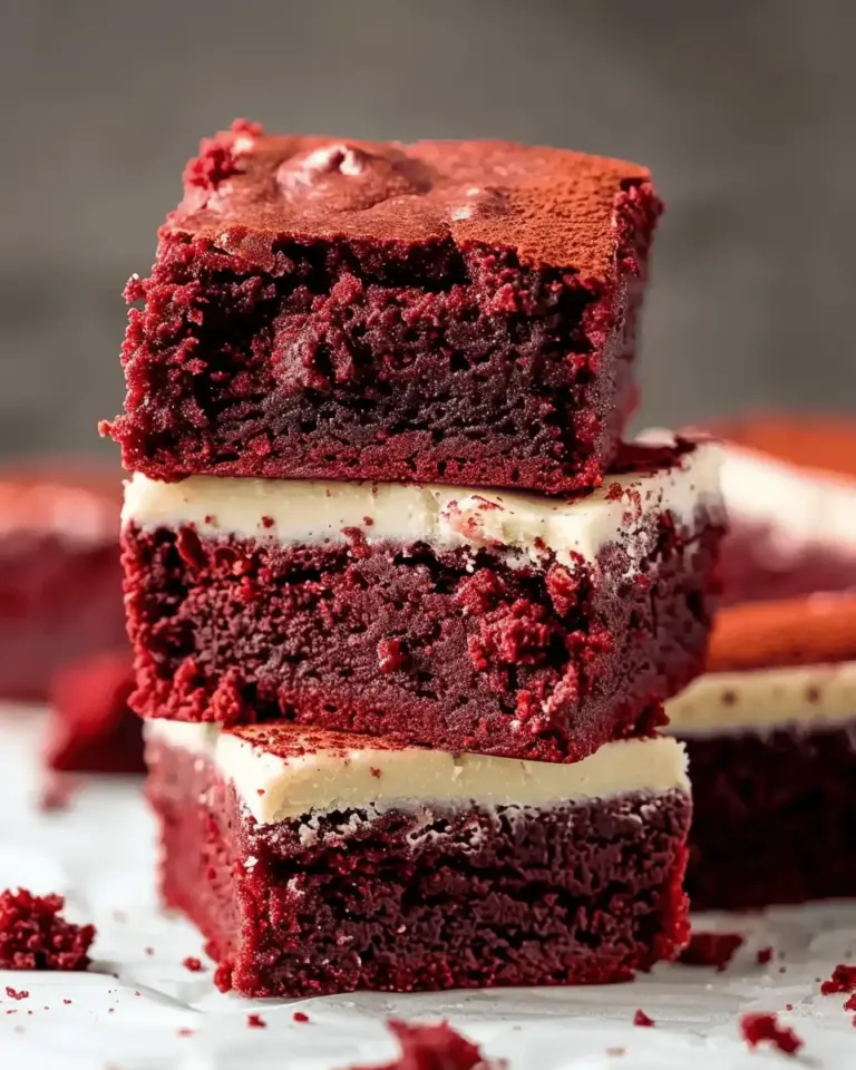 RED VELVET BROWNIES