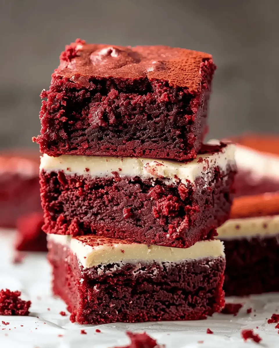 Red Velvet Brownies: Indulgent Treats for Every Occasion