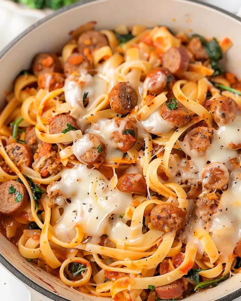 Trader Joe’s Sausage Pasta