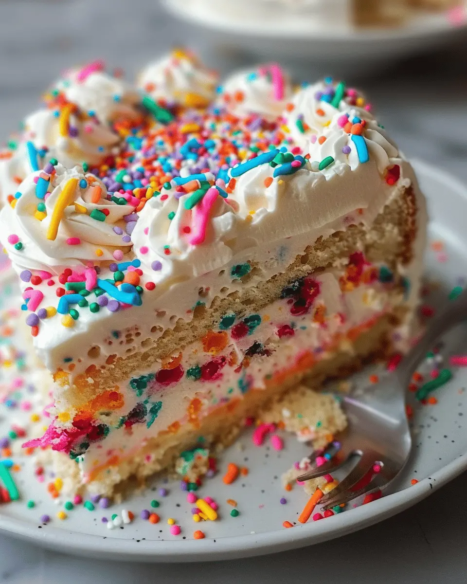 Funfetti Icebox Cake Delight: A Joyful No-Bake Treat for All