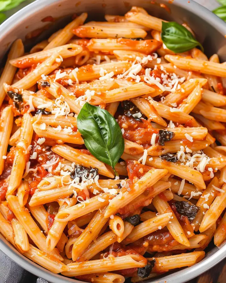 Air Fryer Pasta alla Norma