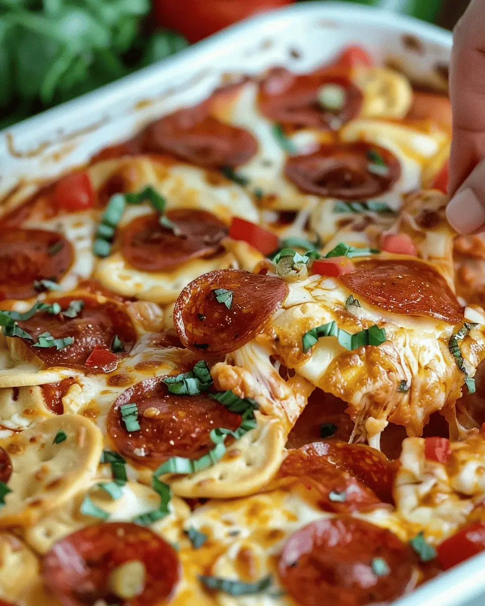 Pizza Dip Recipe: Indulgent Comfort Food with Turkey Bacon and Chicken Ham