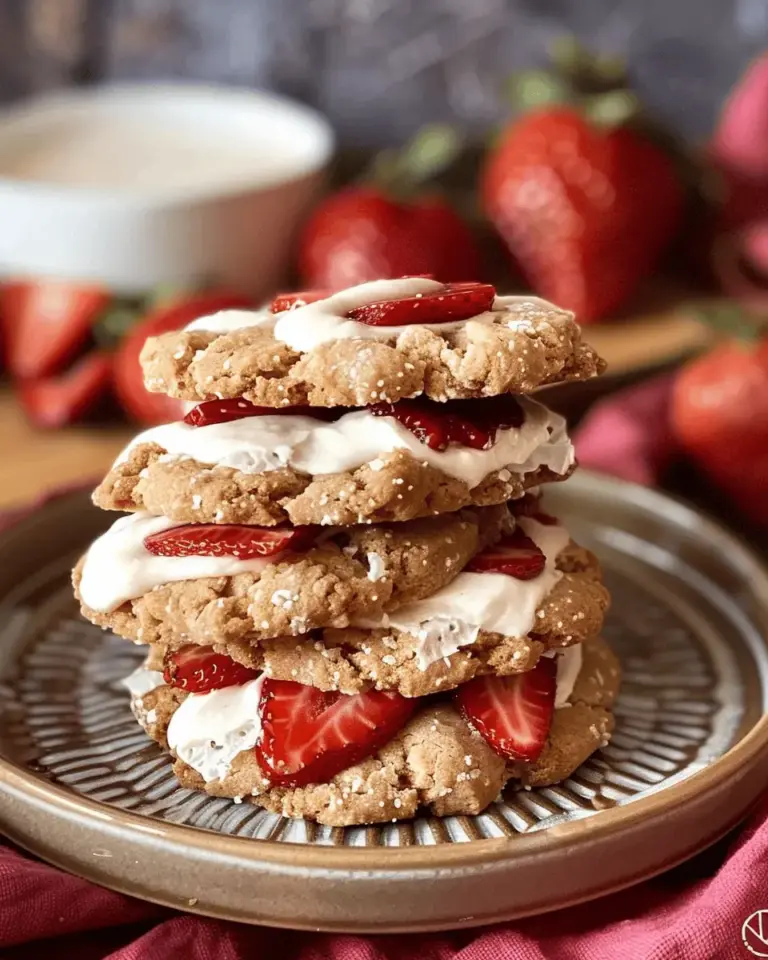 Strawberry Shortcake Cookies