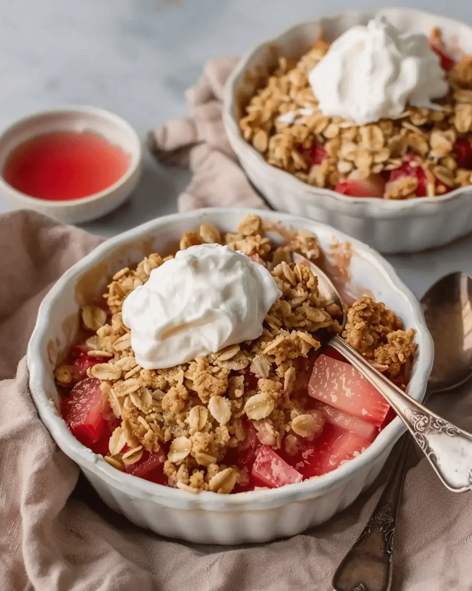Rhubarb Crisp: The Best Easy Recipe for a Sweet Indulgence