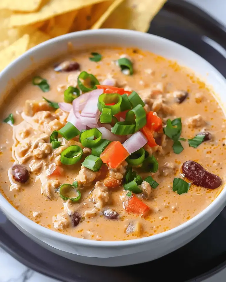 Creamy Ground Chicken Chili
