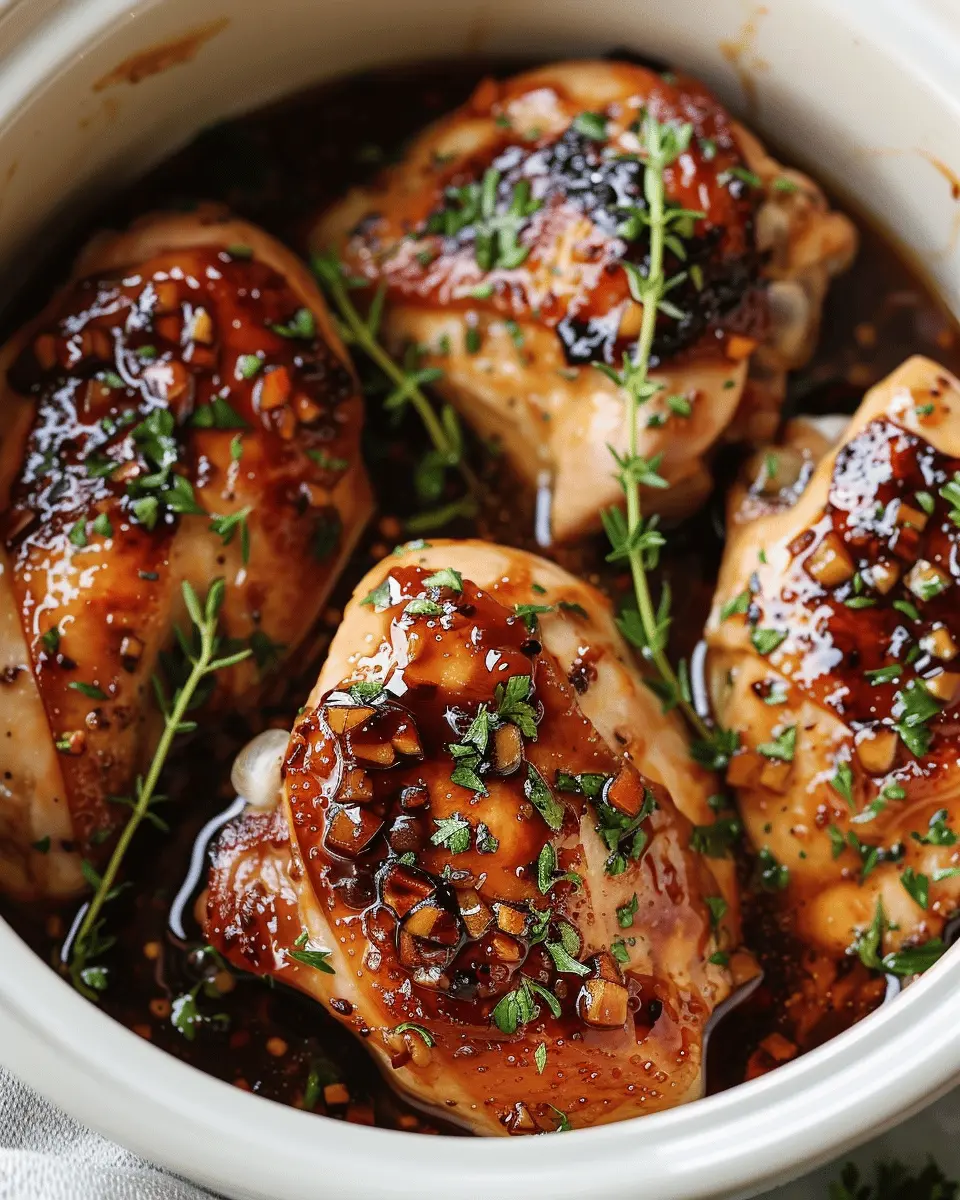 Crockpot Honey Garlic Chicken: Easy Weeknight Delight Perfect for All