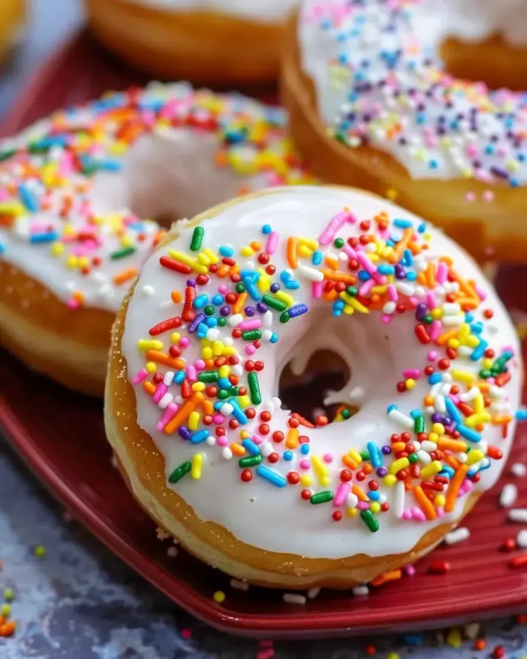 Dunkin Donuts Sprinkle Donuts Recipe