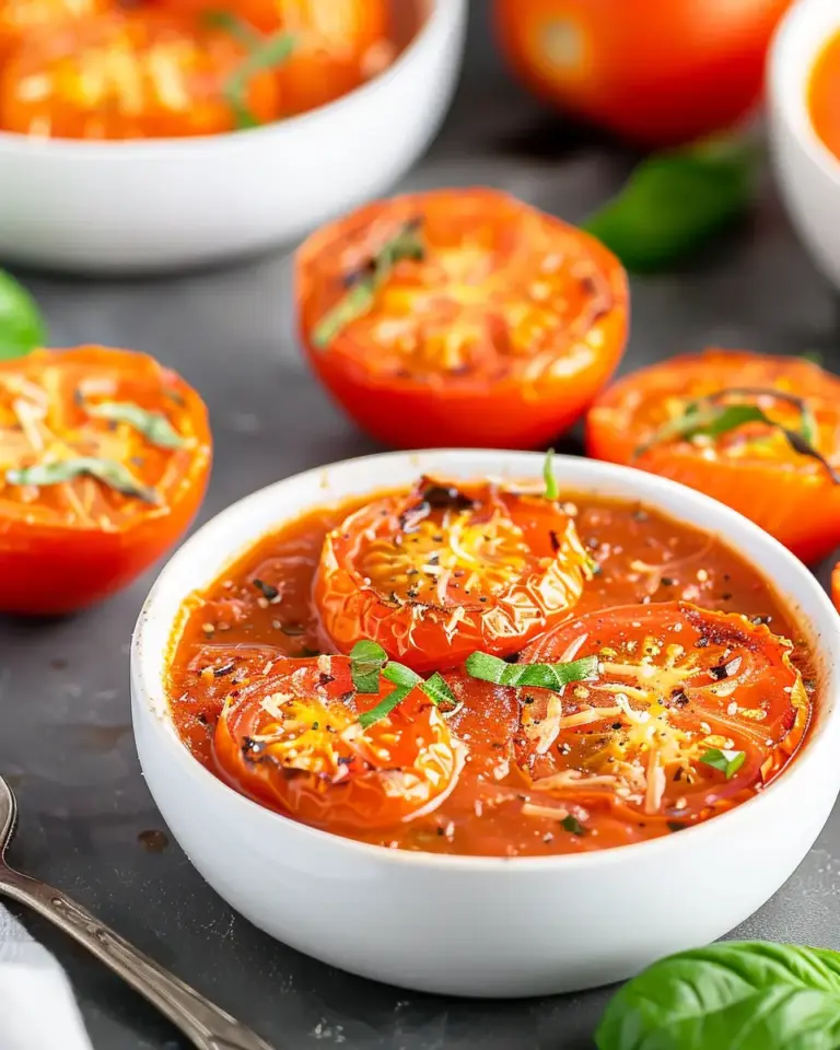 Air Fryer Roasted Roma Tomatoes