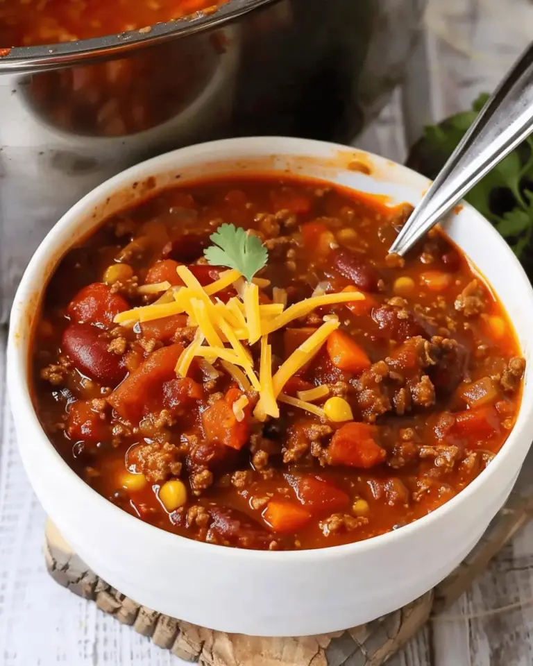 Easy No Bean Chili