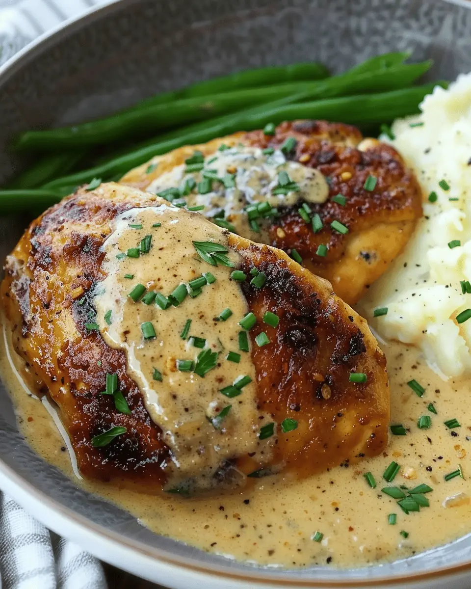 Creamy Garlic Chicken: Indulge in Easy Comfort Food at Home
