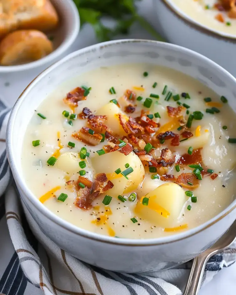 4 Ingredient Potato Soup