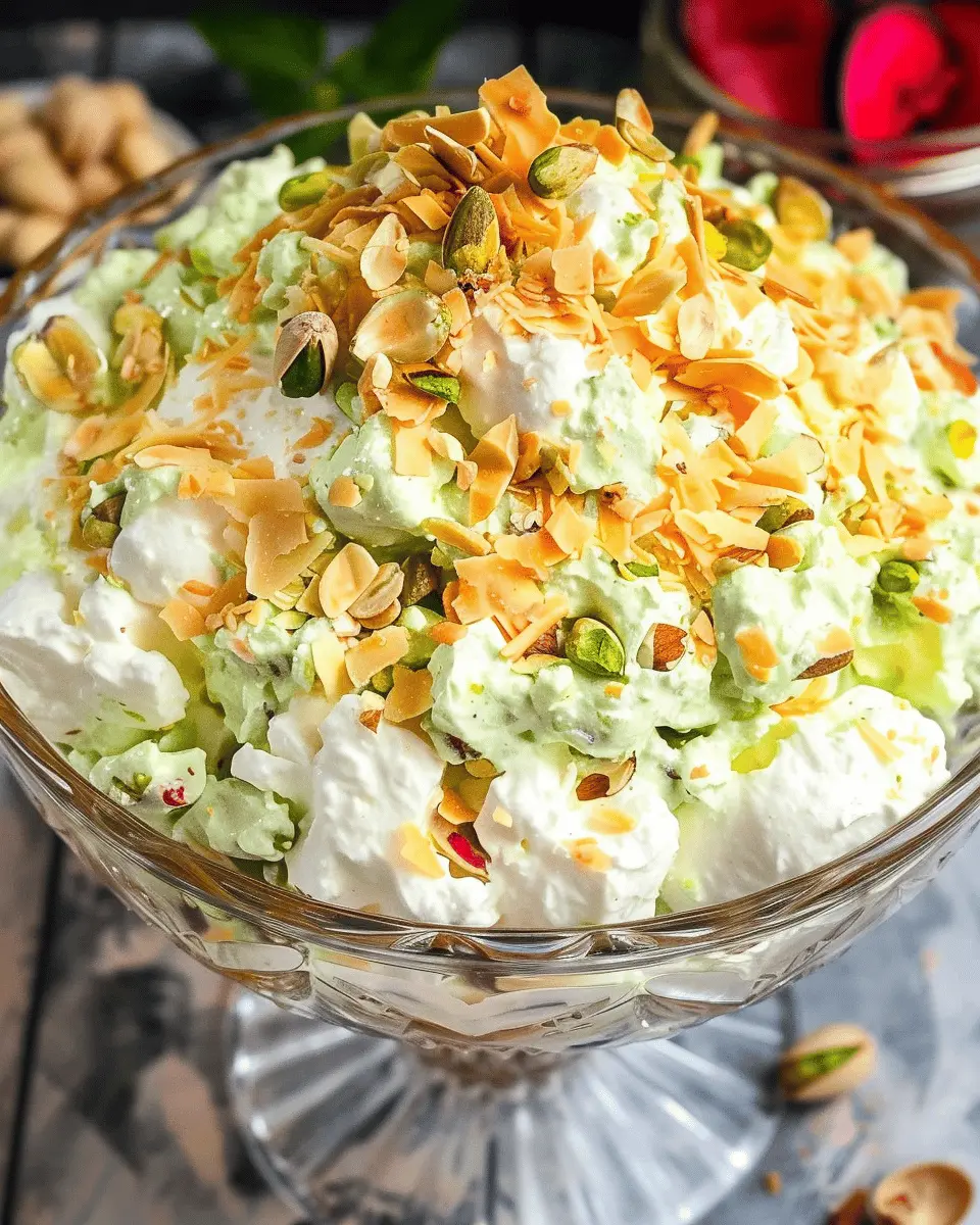 Pistachio Fluff Salad: A Delightful Twist on Tradition