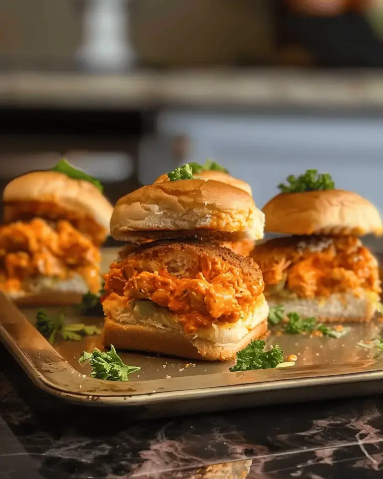 Buffalo Chicken Sliders