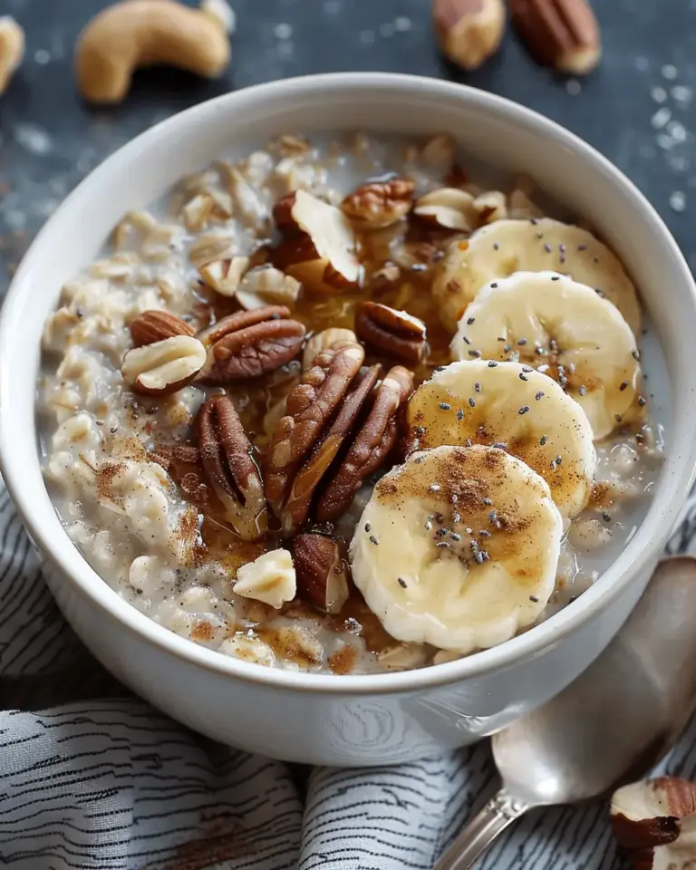Banana Nut Oatmeal Recipe