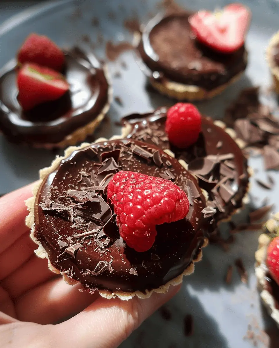 Dark Chocolate Chilli Tarts: Indulgent Treat for Any Occasion