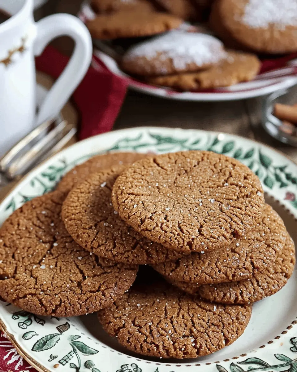 Old Fashioned Ginger Snap Cookies: The Best Homemade Treats