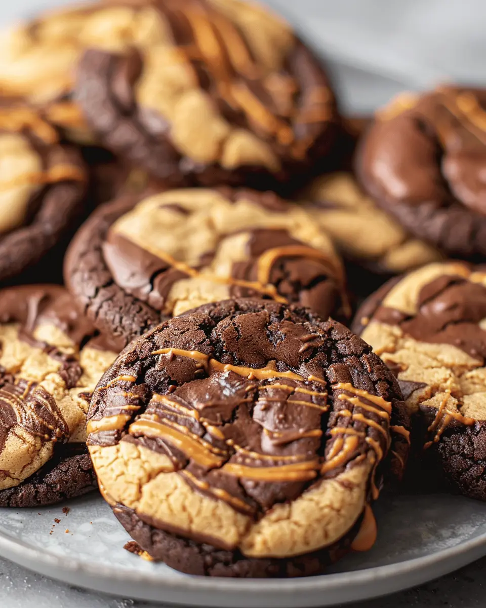 Peanut Butter Brownie Swirl Cookies Recipe: Indulgent Treats Made Easy