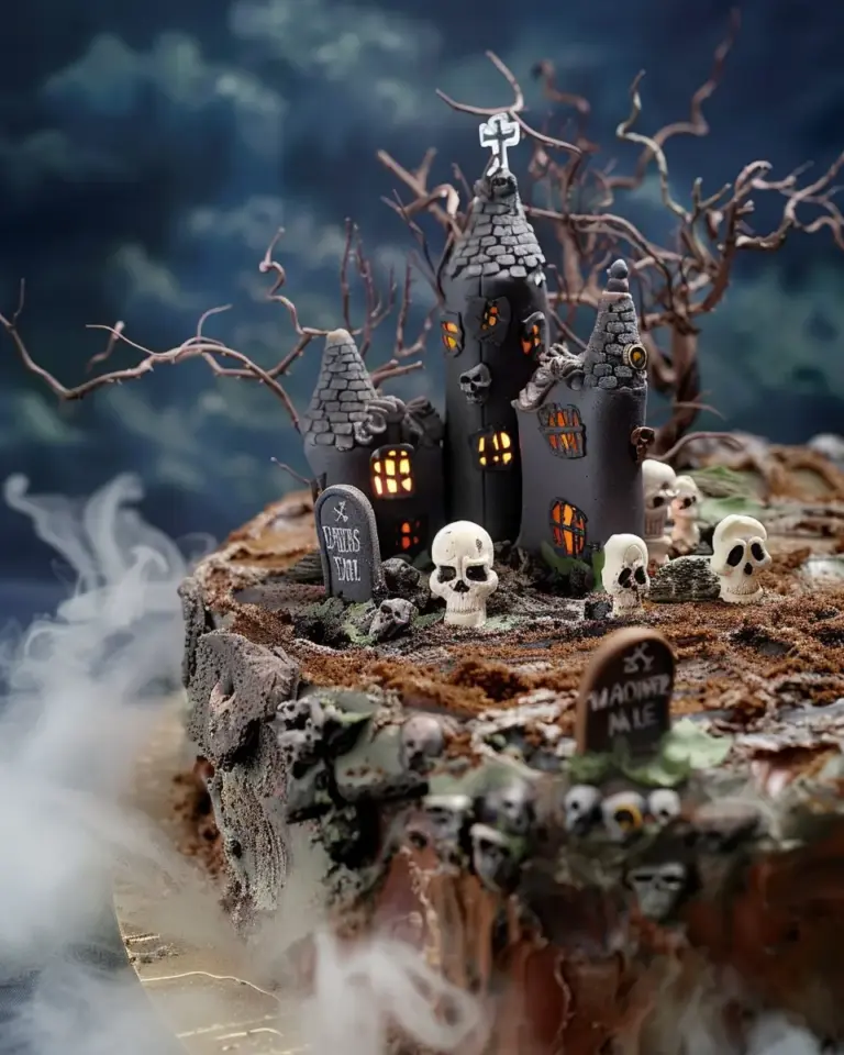 Graveyard Cake Decorations