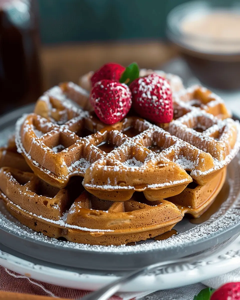 Gingerbread Waffles Recipe: Irresistibly Festive Delight for All