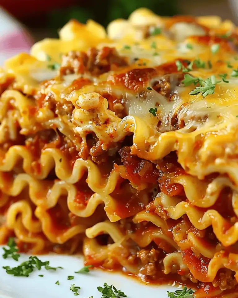 Ramen Lasagna