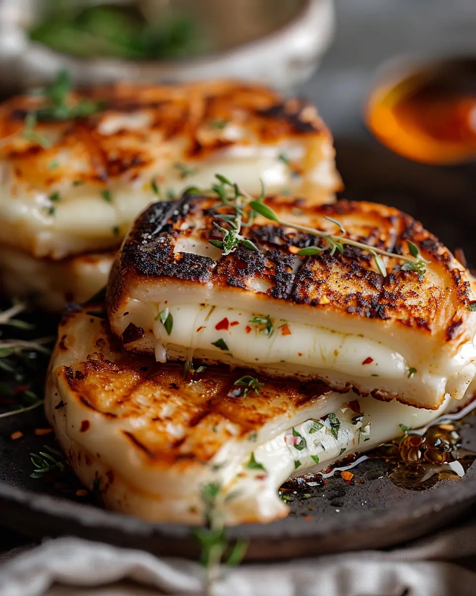 Grilled Cheese Halloumi Recipe: Easy Air Fryer Delight for All