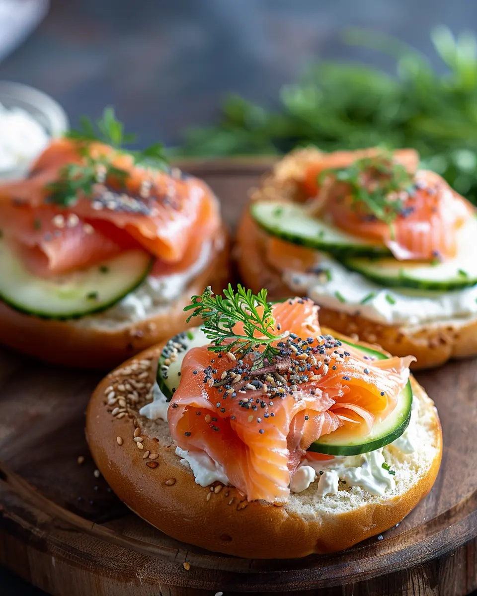 Smoked Salmon Bagel Recipe: Easy Cream Cheese Delight at Home