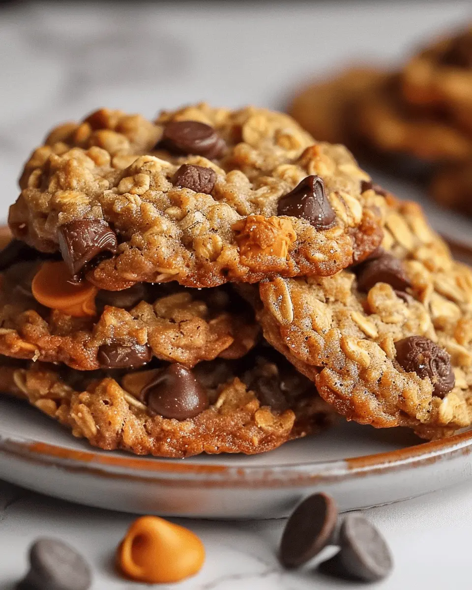 Oatmeal Butterscotch Chocolate Chip Cookies for Joyful Baking