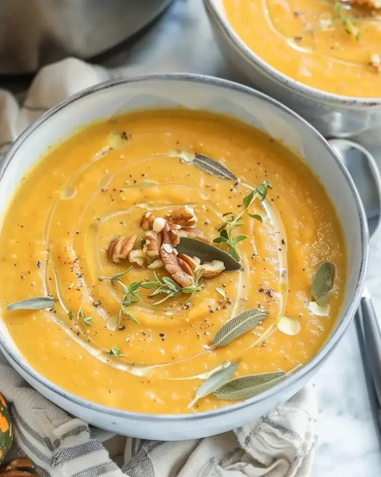Instant Pot Cream of Butternut Squash Soup