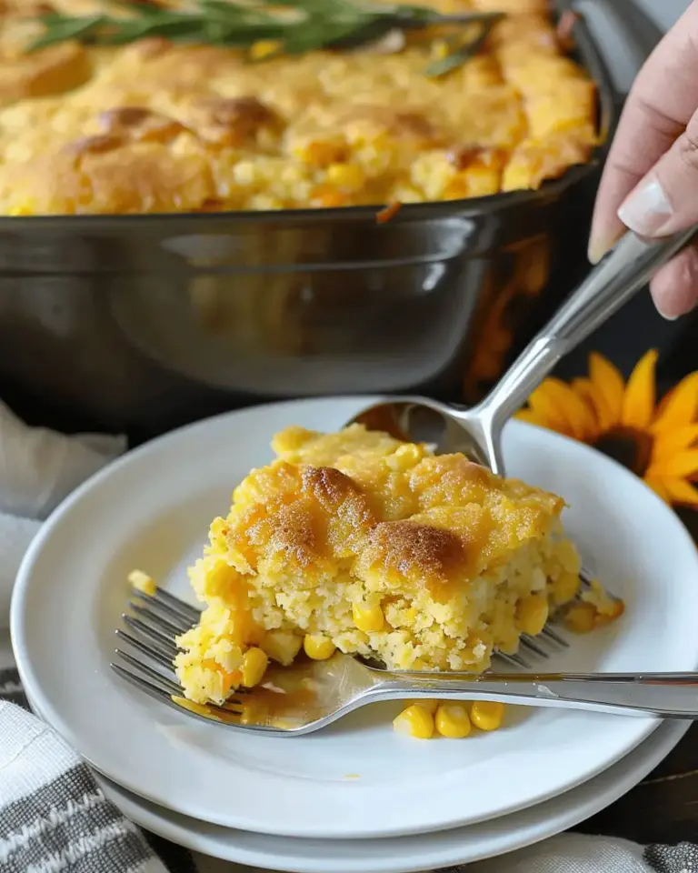 Crockpot Cornbread Pudding